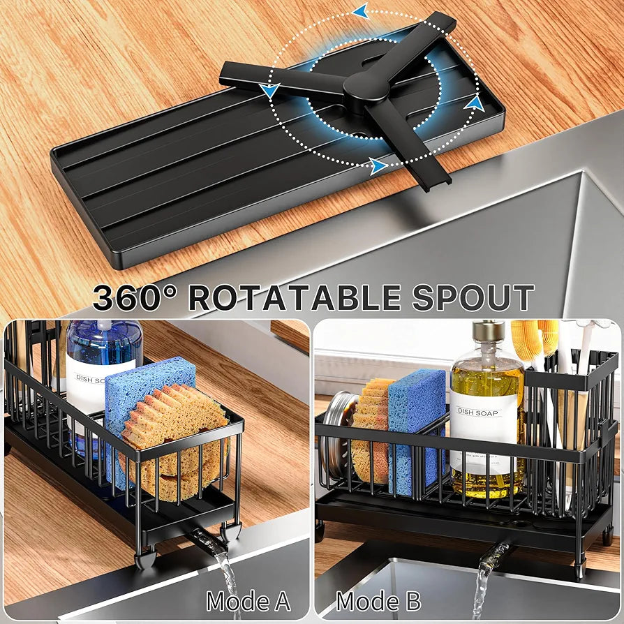 Cisily Sponge Holder for Kitchen Sink